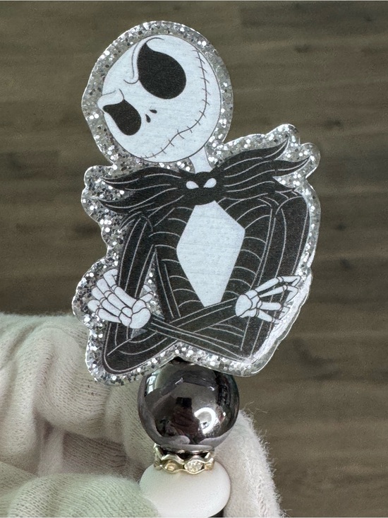 Accessories - Nightmare Before Christmas Flat back pen Jack Skellington